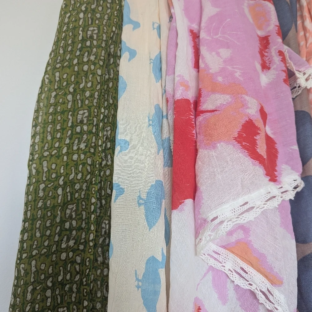 Scarf BUNDLE of 5 Anthropology Nordstrom J.Crew Boutique